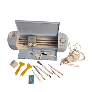 Cricut Light Blue Explore Air 2 with Accessories And Extra Blades